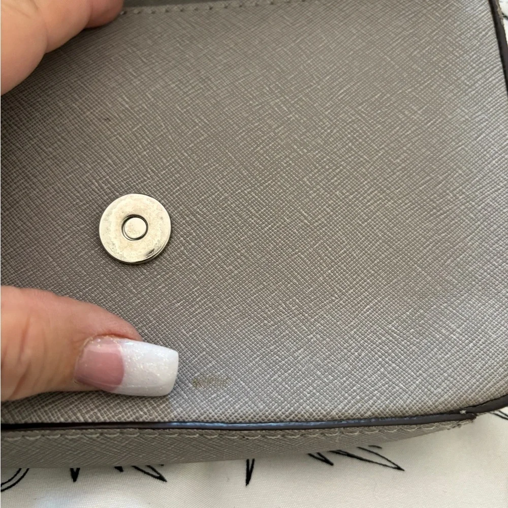 Michael Kors mini gray Crossbody bag‎